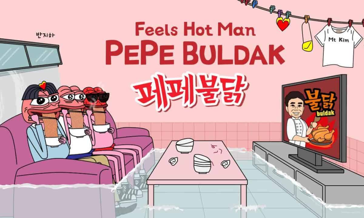 Корейский K-Meme Pepe Buldak ($ ​​BUL) превзошел сумму предварительных продаж в 1 миллион долларов и собирается открыть офлайн-магазины