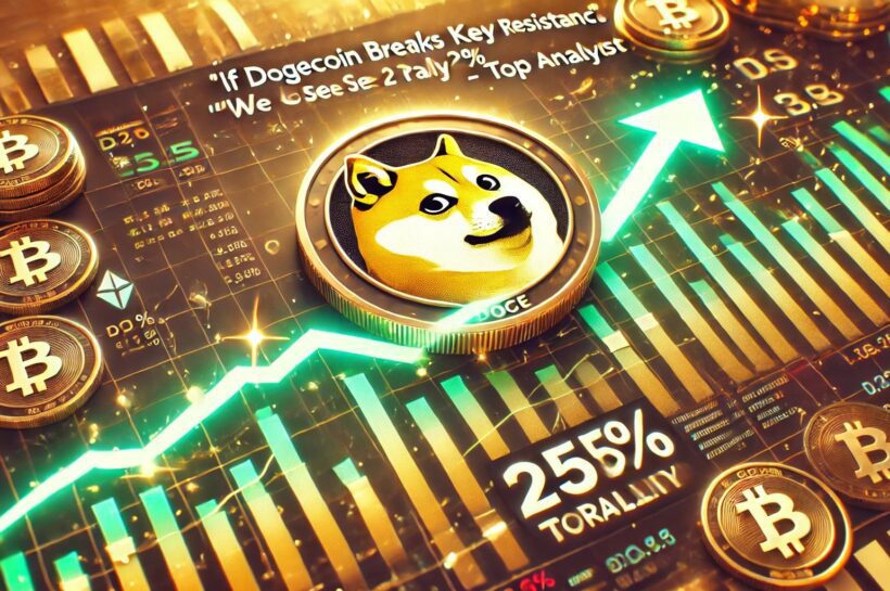 Если Dogecoin преодолеет ключевое сопротивление, «мы можем увидеть ралли на 25%» – ведущий аналитик