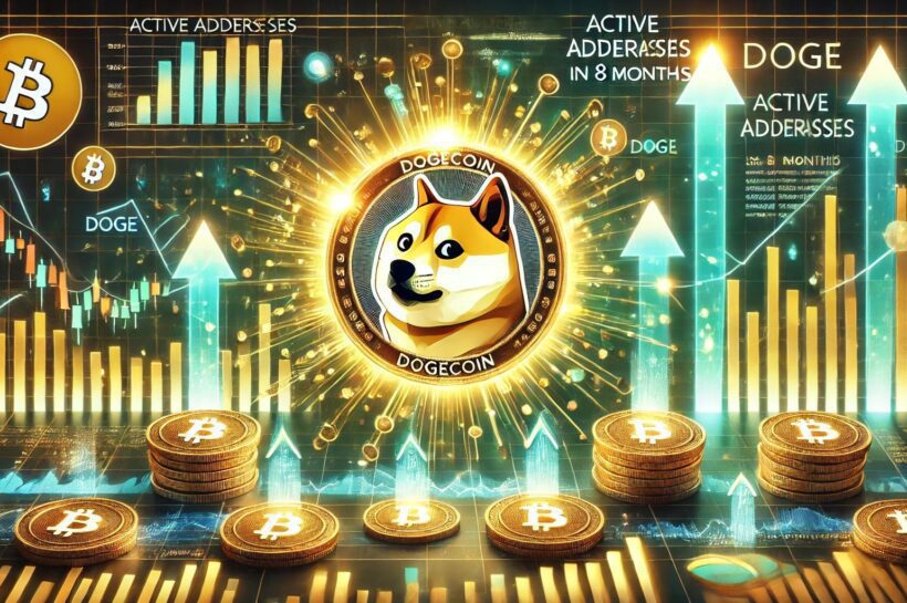 Активные адреса Dogecoin достигли самого высокого уровня за последние 8 месяцев - DOGE ждет ралли?