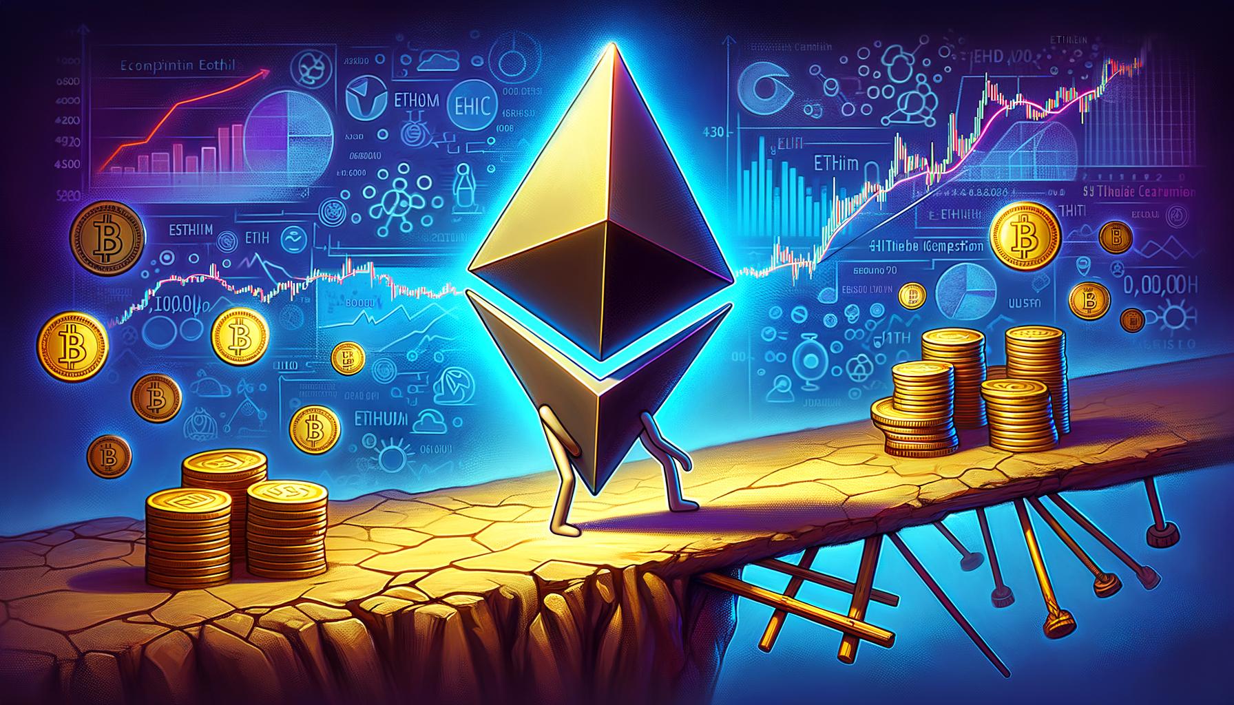 Цена Ethereum намекает на коррекцию вниз: сохранится ли поддержка?