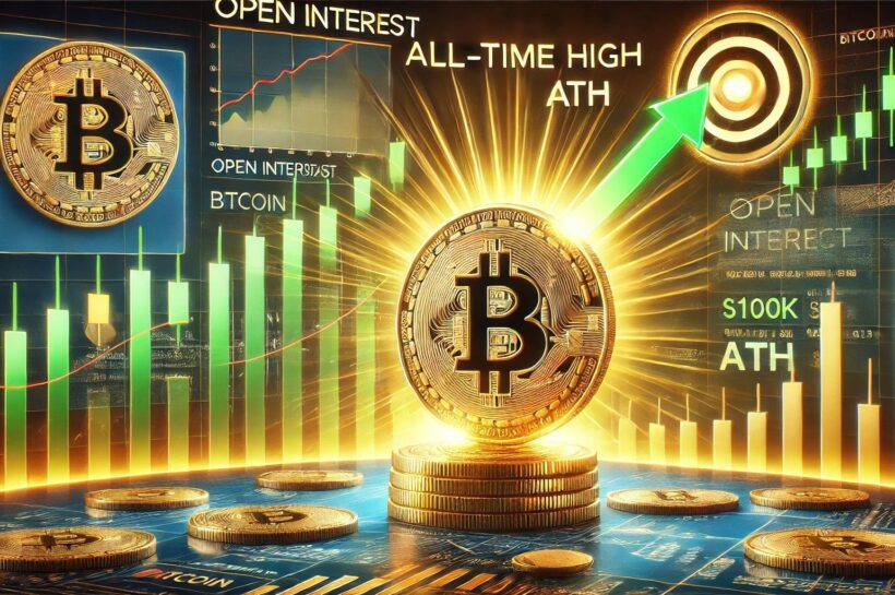 Открытый интерес к биткойнам достиг ATH, поскольку BTC приближается к 100 тысячам долларов – чего ожидать?