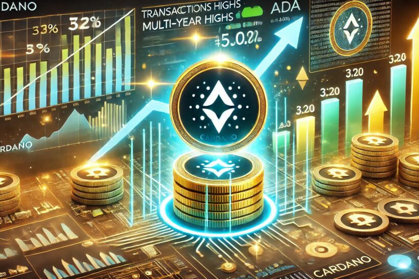 Транзакции Cardano выросли до многолетних максимумов – показатели поддерживают бычий прогноз