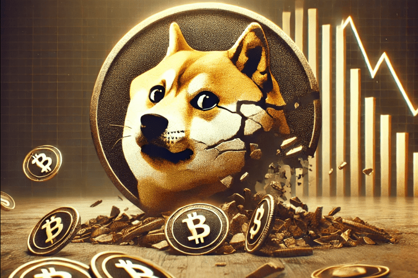Dogecoin падает: 29 миллионов долларов исчезают во время обвала рынка — данные