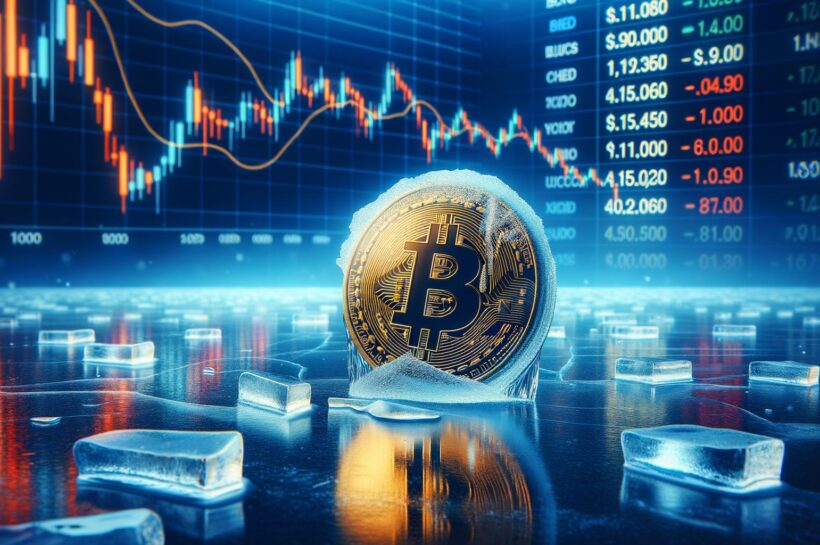 Цена биткойна на тонком льду: может ли быть следующее серьезное падение?