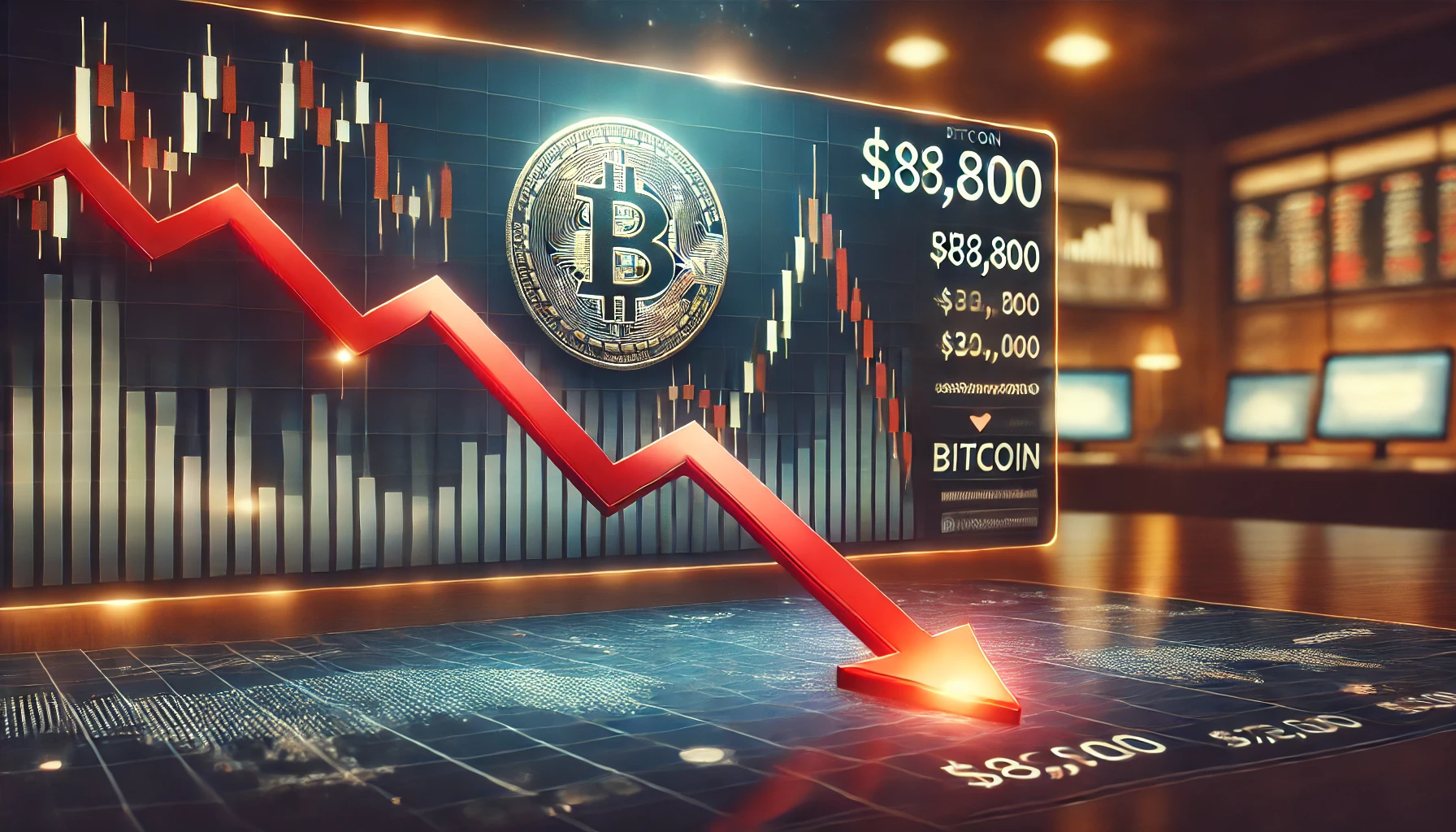 Падение биткойнов продолжается: стоит ли следить за уровнем $86 800?
