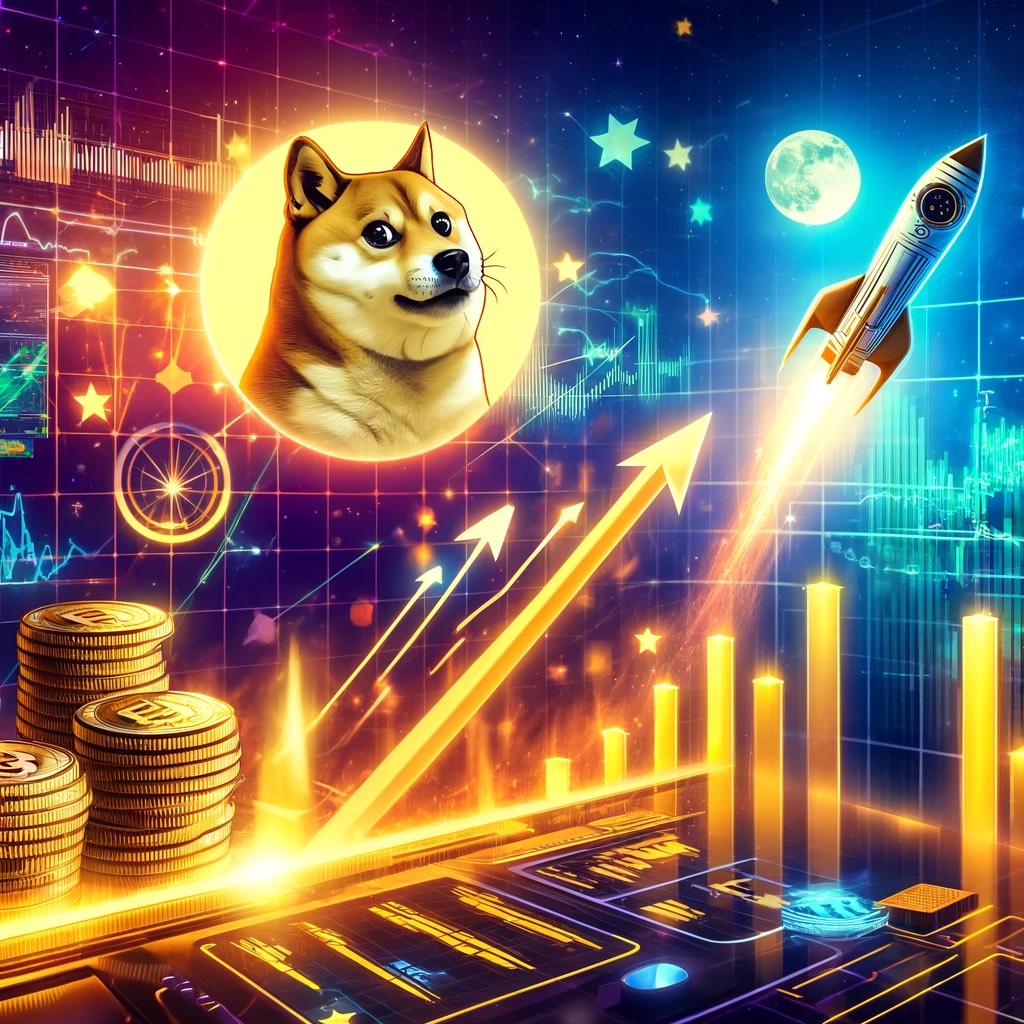 Формирование бычьего флага повышает цену Dogecoin до $2,15 в этом цикле