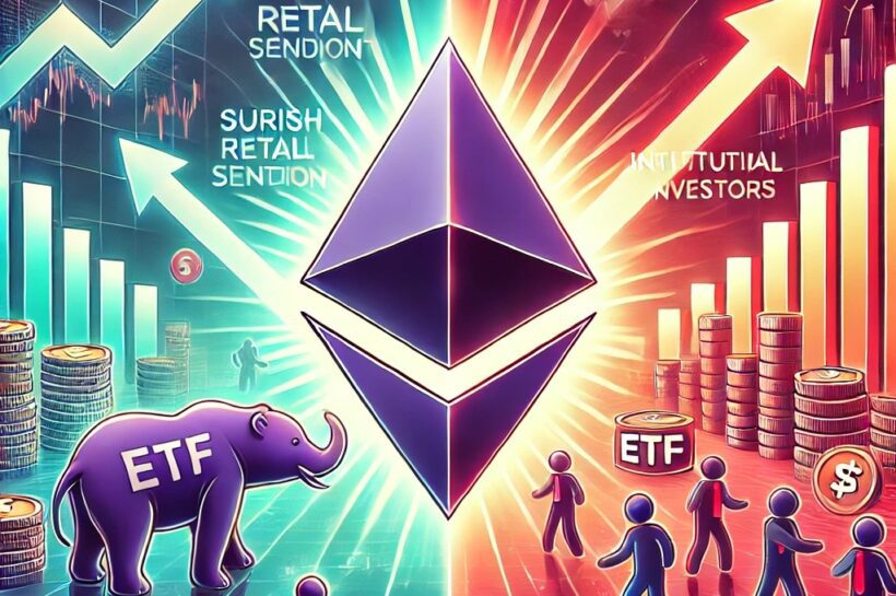 Ethereum борется с медвежьими настроениями в розничной торговле на фоне растущего спроса на ETF