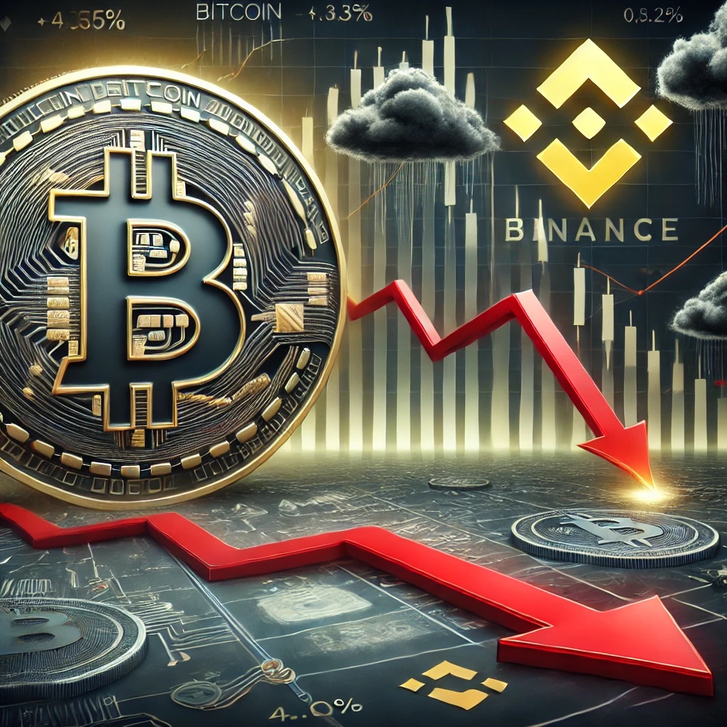 Предупреждающие знаки для биткойнов? Объем торгов на Binance падает, поскольку продавцы берут под контроль