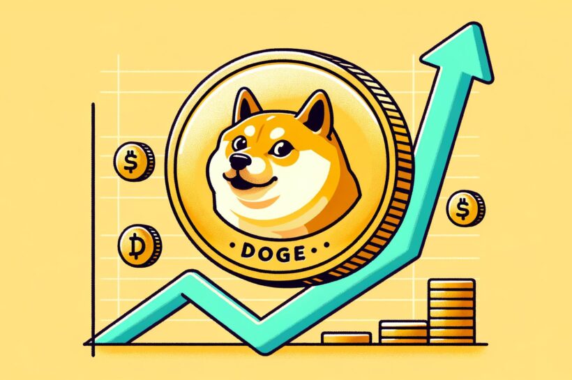 Цена Dogecoin продолжает торговаться в боковом тренде, но бычий вымпел говорит, что будьте готовы к $1,30