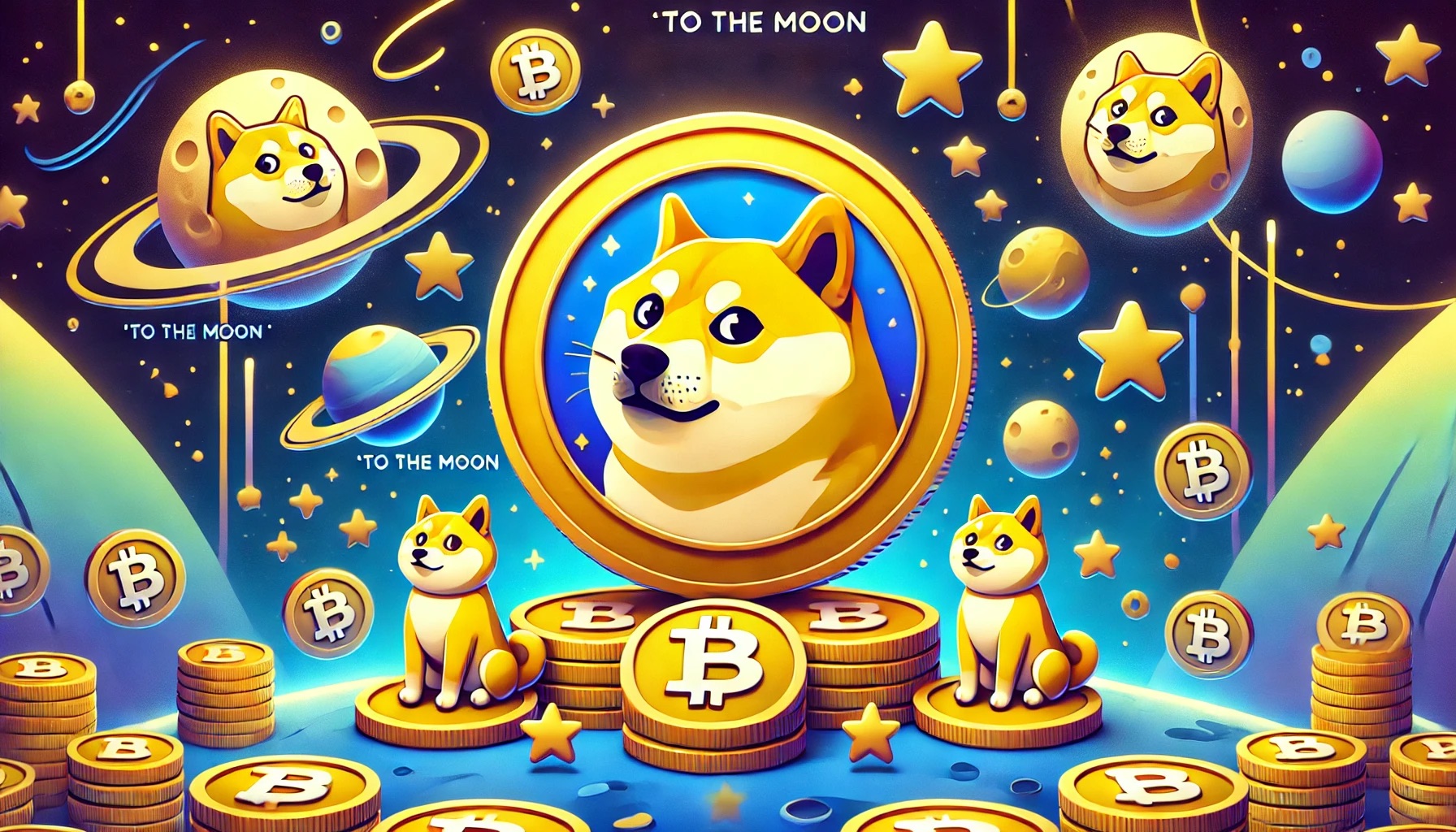 Цена Dogecoin и ее еженедельный золотой крест: почему падение до $0,31 остается естественным
