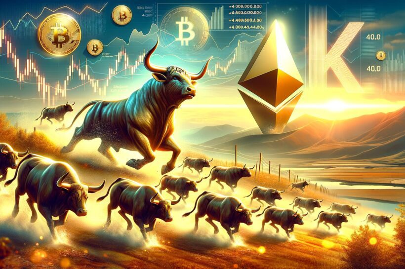 Эфириумные быки рвутся вперед: $4 тыс. в пределах досягаемости