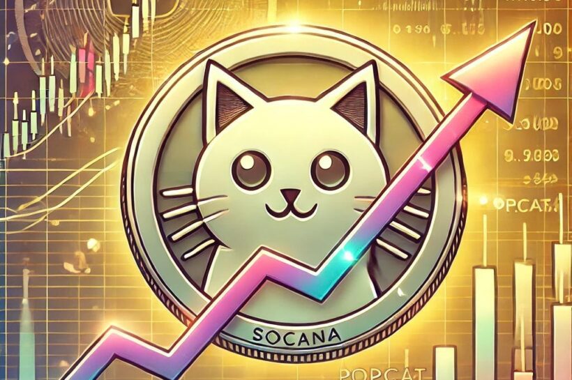 Твердая поддержка POPCAT на уровне 1 доллара возобновила ралли к новым высотам