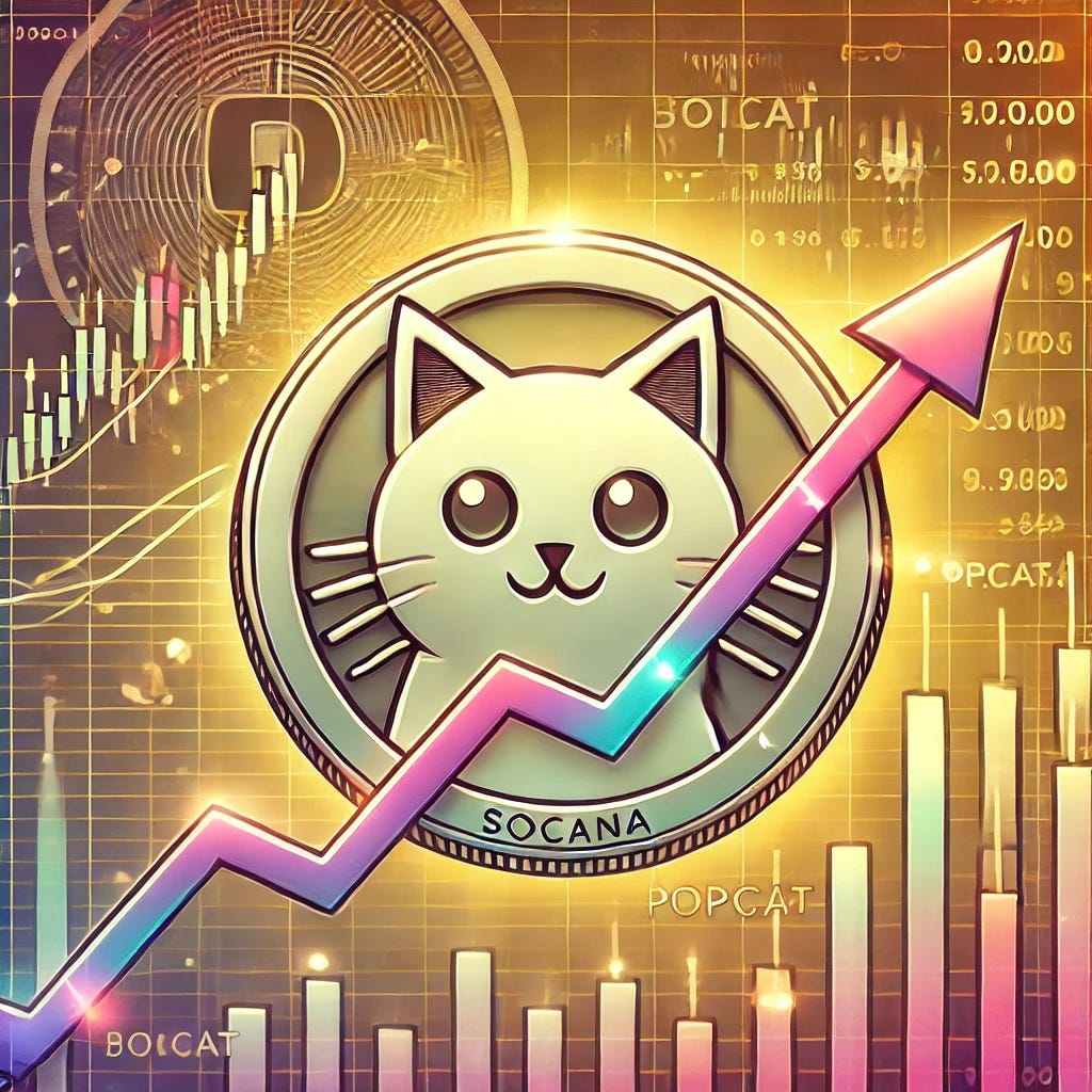 Твердая поддержка POPCAT на уровне 1 доллара возобновила ралли к новым высотам