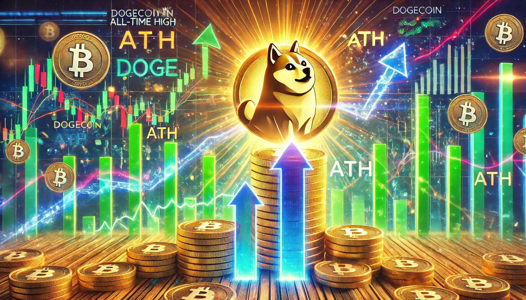Dogecoin прессует максимумы диапазона – могут ли быки подтолкнуть DOGE к ATH?