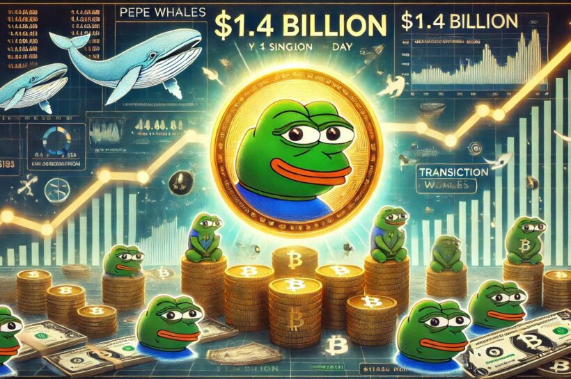 PEPE Whales вчера увеличила свои активы на $1,4 млрд – подробности