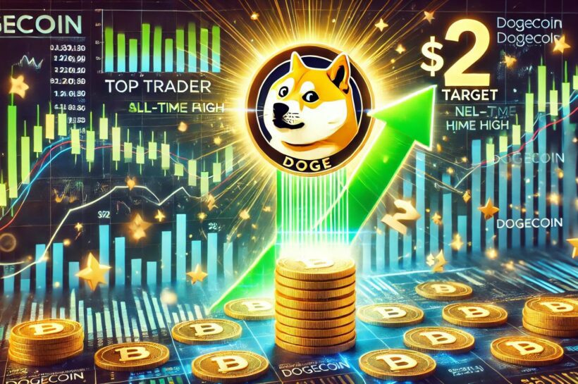 Dogecoin скоро увидит новый ATH – ведущий трейдер устанавливает цель в 2 доллара