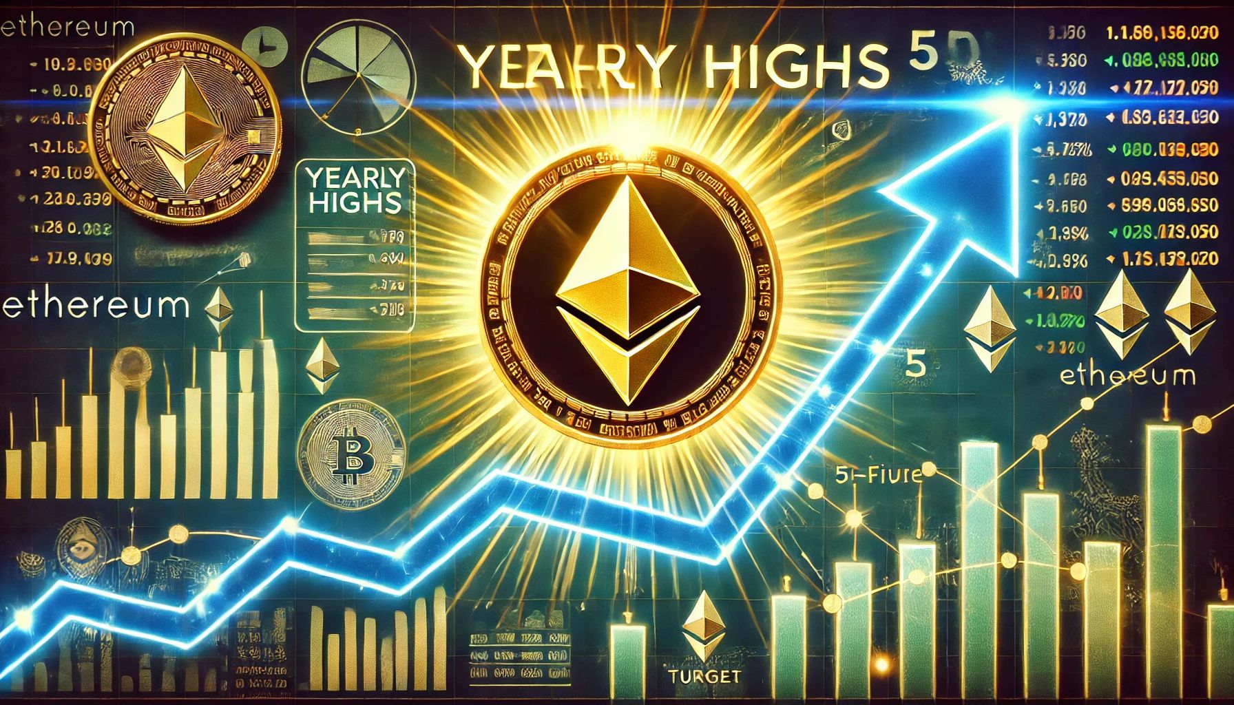 Показатели цепочки Ethereum выглядят сильными – набирает обороты ETH?