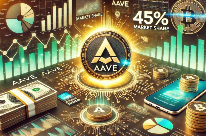 AAVE доминирует в кредитовании DeFi – показатели показывают 45% доли рынка AAVE доминирует в кредитовании DeFi – показатели показывают 45% доли рынка