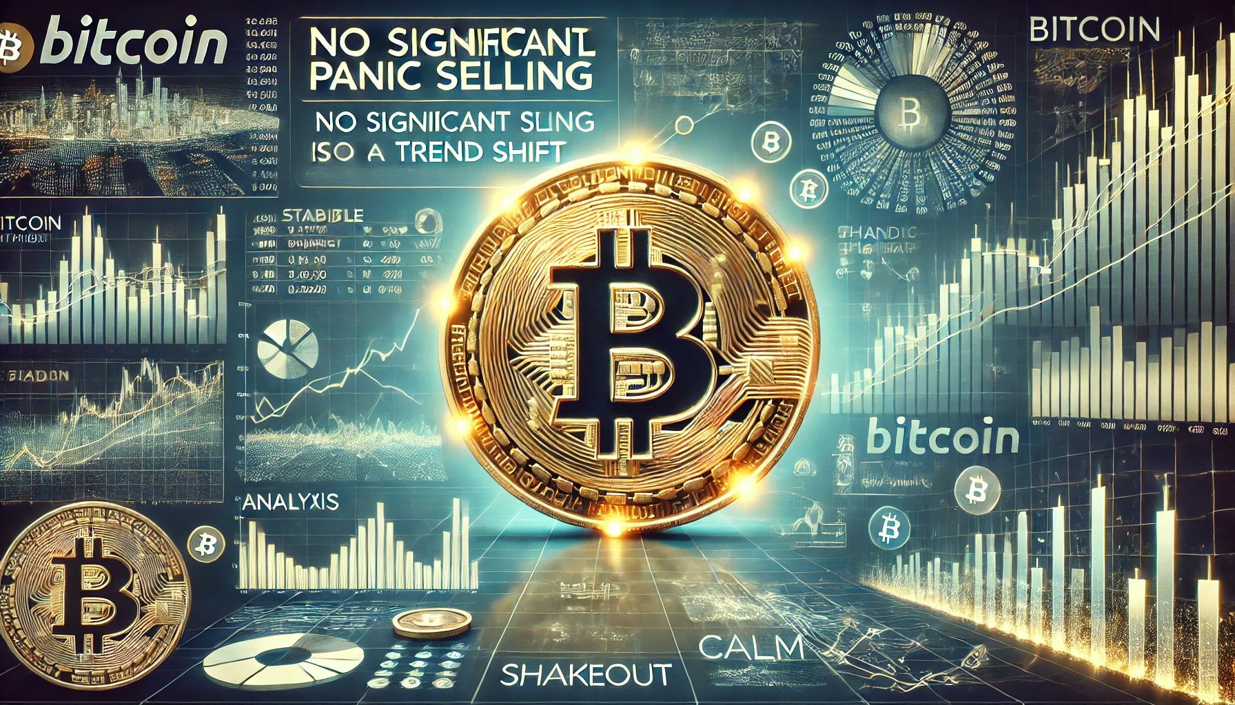 Биткойн-данные не показывают серьезных панических продаж на рынке – встряска или смена тренда?