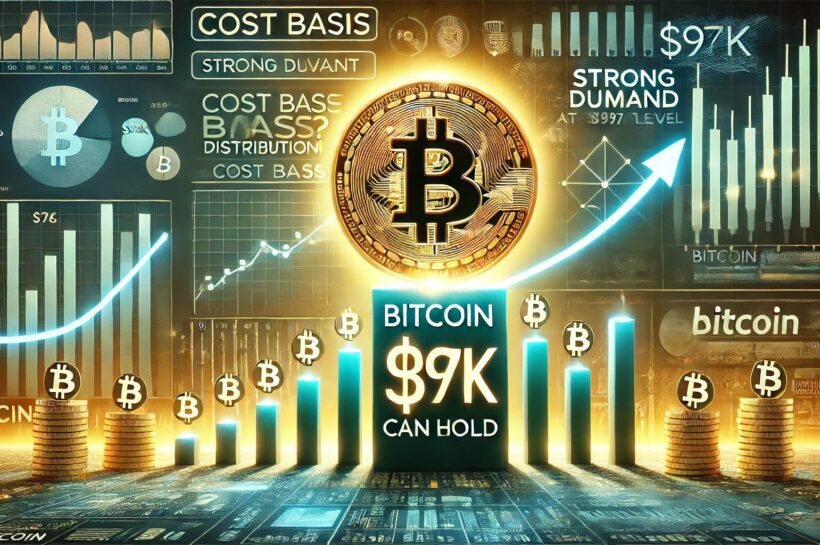 Распределение стоимости биткойнов показывает высокий спрос на уровне 97 тысяч долларов – сможет ли BTC удержаться?