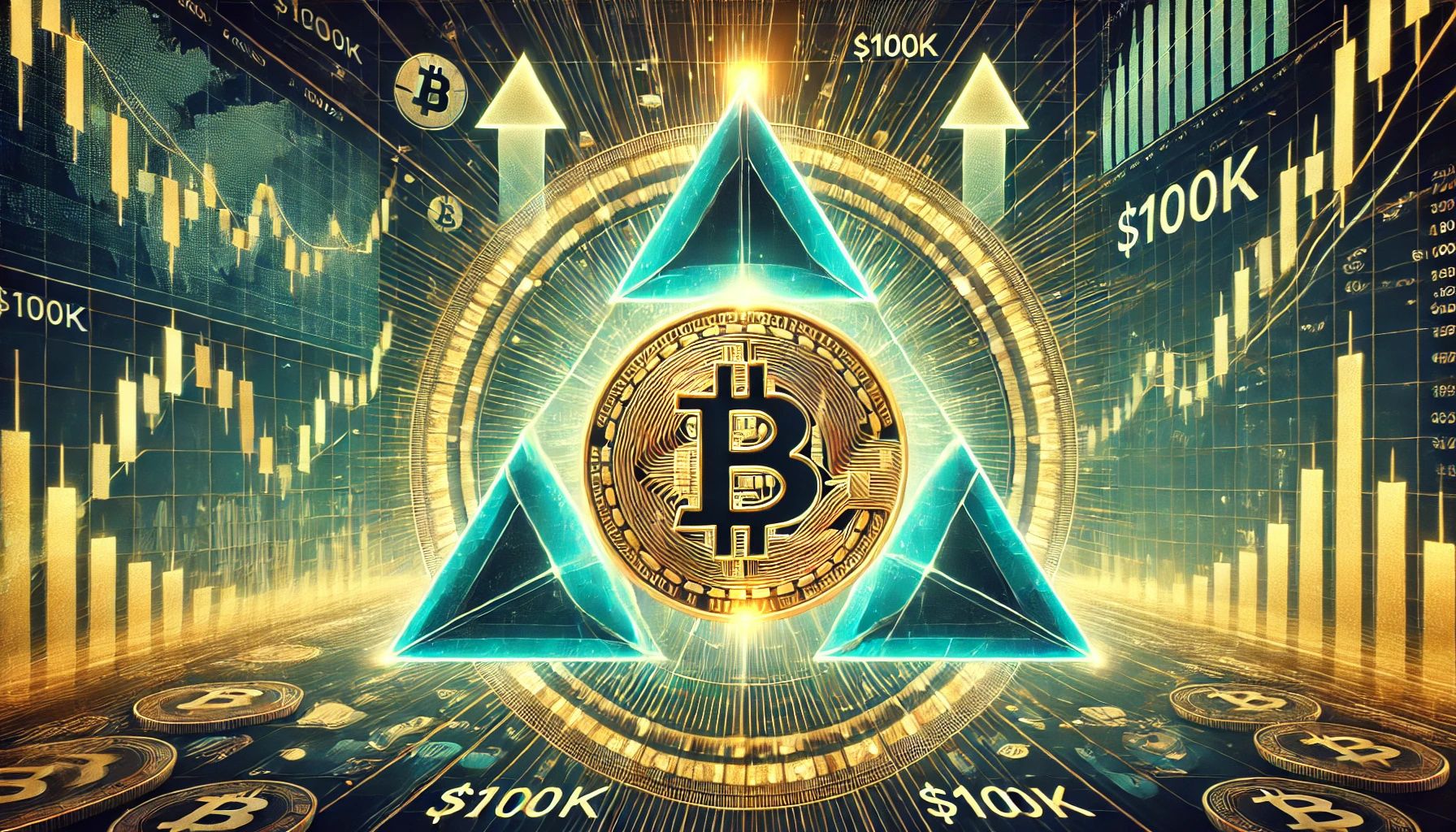 Биткойн образует симметричный треугольник – может ли BTC вернуть 100 тысяч долларов?
