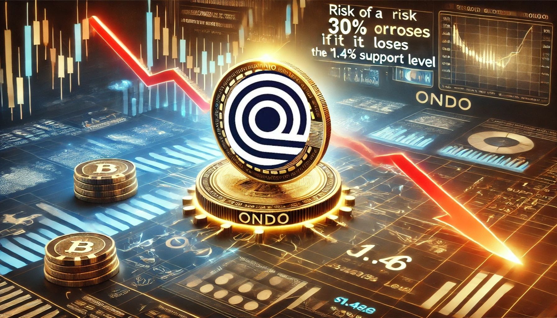 ONDO столкнется с 30%-ным риском коррекции, если потеряет поддержку в $1,46 – ведущий аналитик
