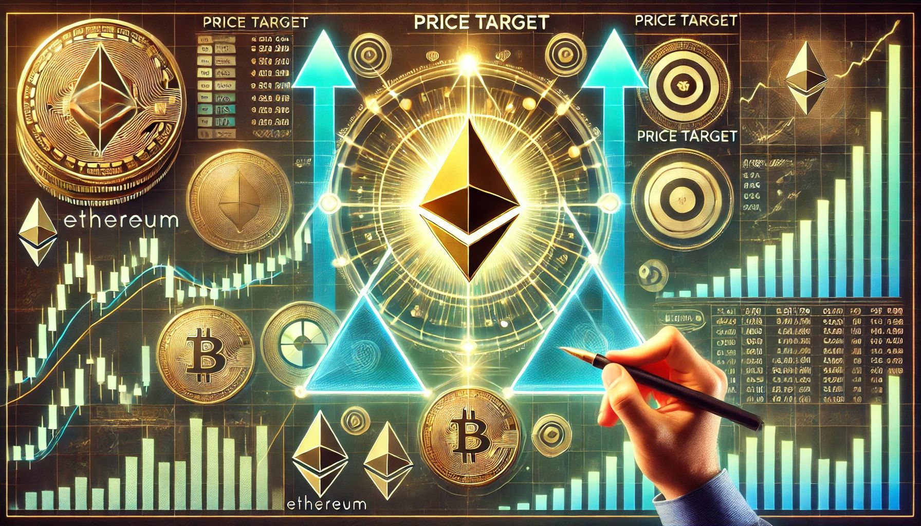 Ethereum остается в рамках симметричной модели – аналитик устанавливает цель ETH