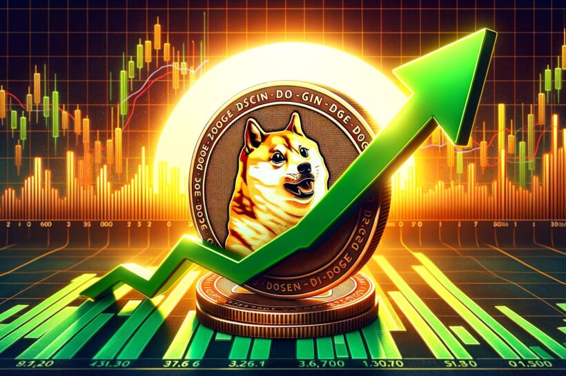 Еженедельный RSI Dogecoin приближается к линии MA, может ли цена возобновить восходящий тренд и преодолеть $0,74 ATH?