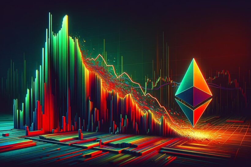 Цена Ethereum снова падает: еще один тест на уровни поддержки