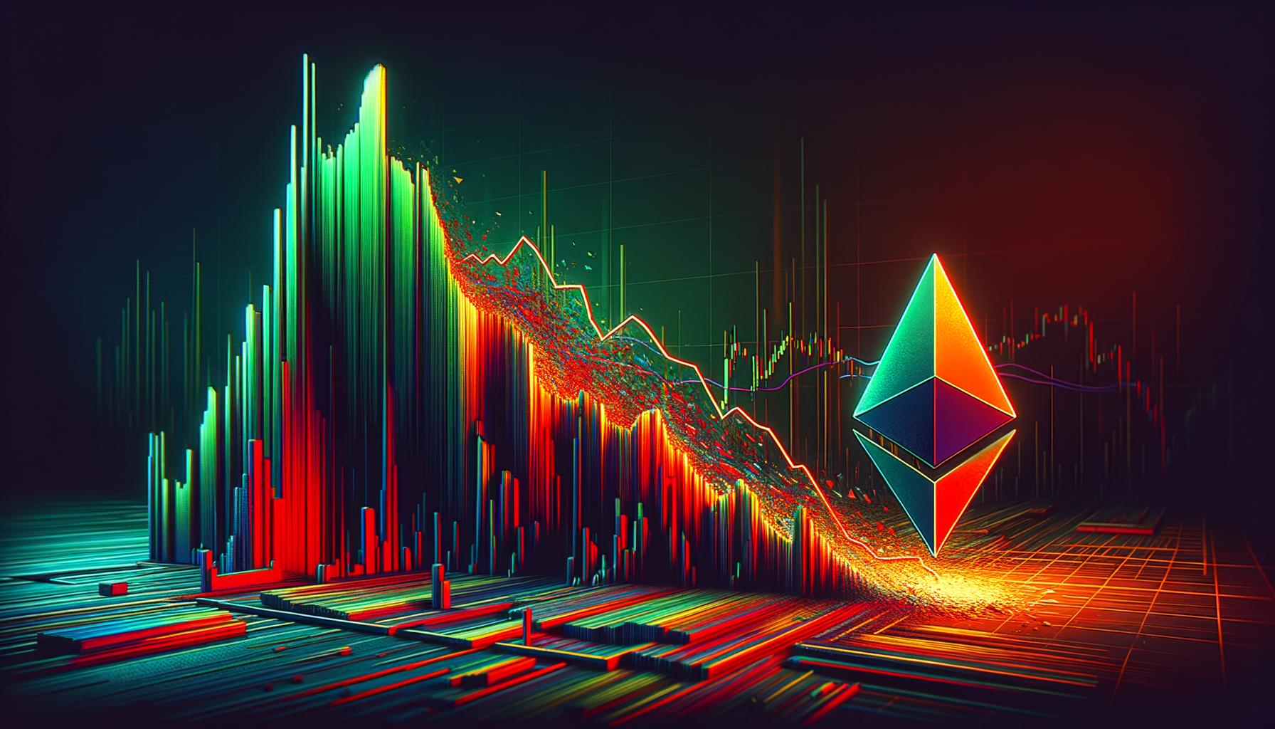 Цена Ethereum снова падает: еще один тест на уровни поддержки