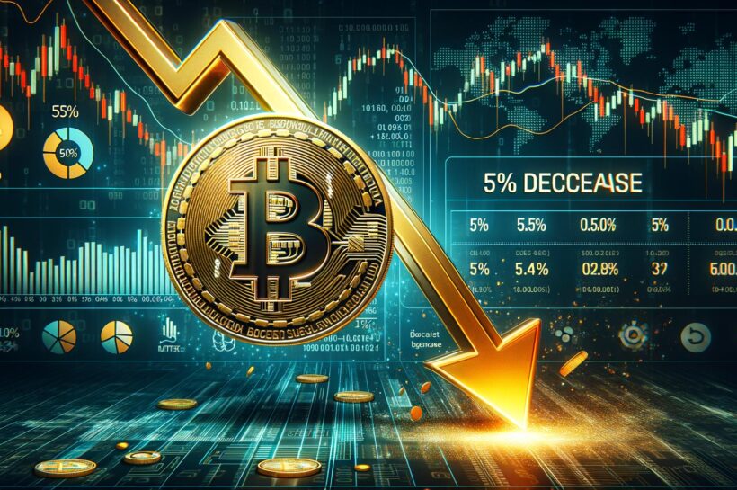 Биткойн цена падает 5% - уровни поддержки ключа в фокусе