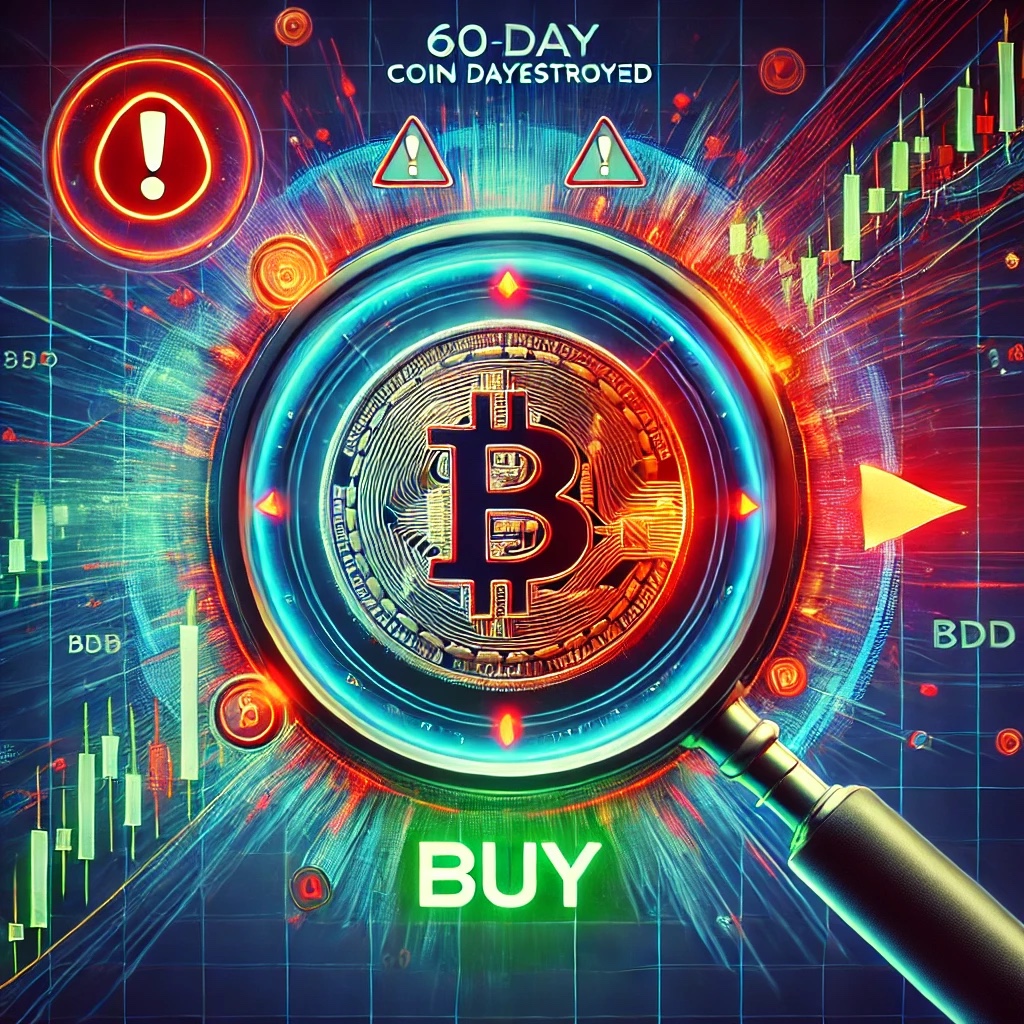 60-дневные шипы Bitcoin CDD: предупреждающий знак или возможность покупки?