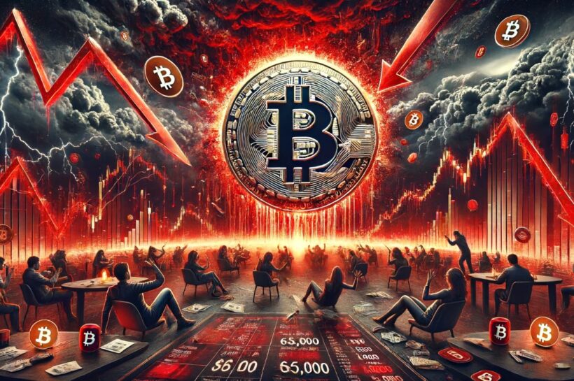 Биткойн после выборов ралли с разбитым: цены опускаются ниже 84 000 долл. США по мере роста напряженности тарифов