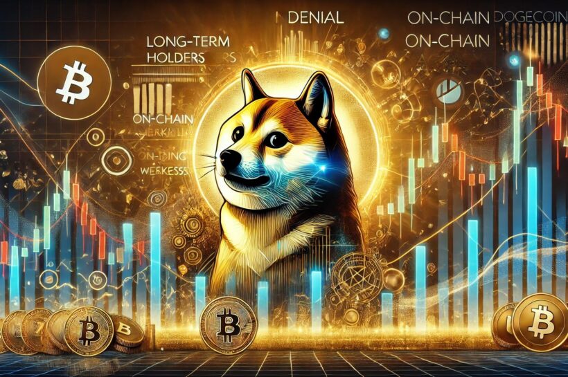 Долгосрочные держатели догкоина находятся в «отрицании»-метрики в цепочке разоблачают слабость