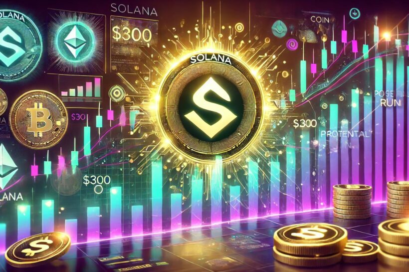 Солана отслеживает прирост насоса Трампа, но технические данные предлагают забег на 300 долларов США.