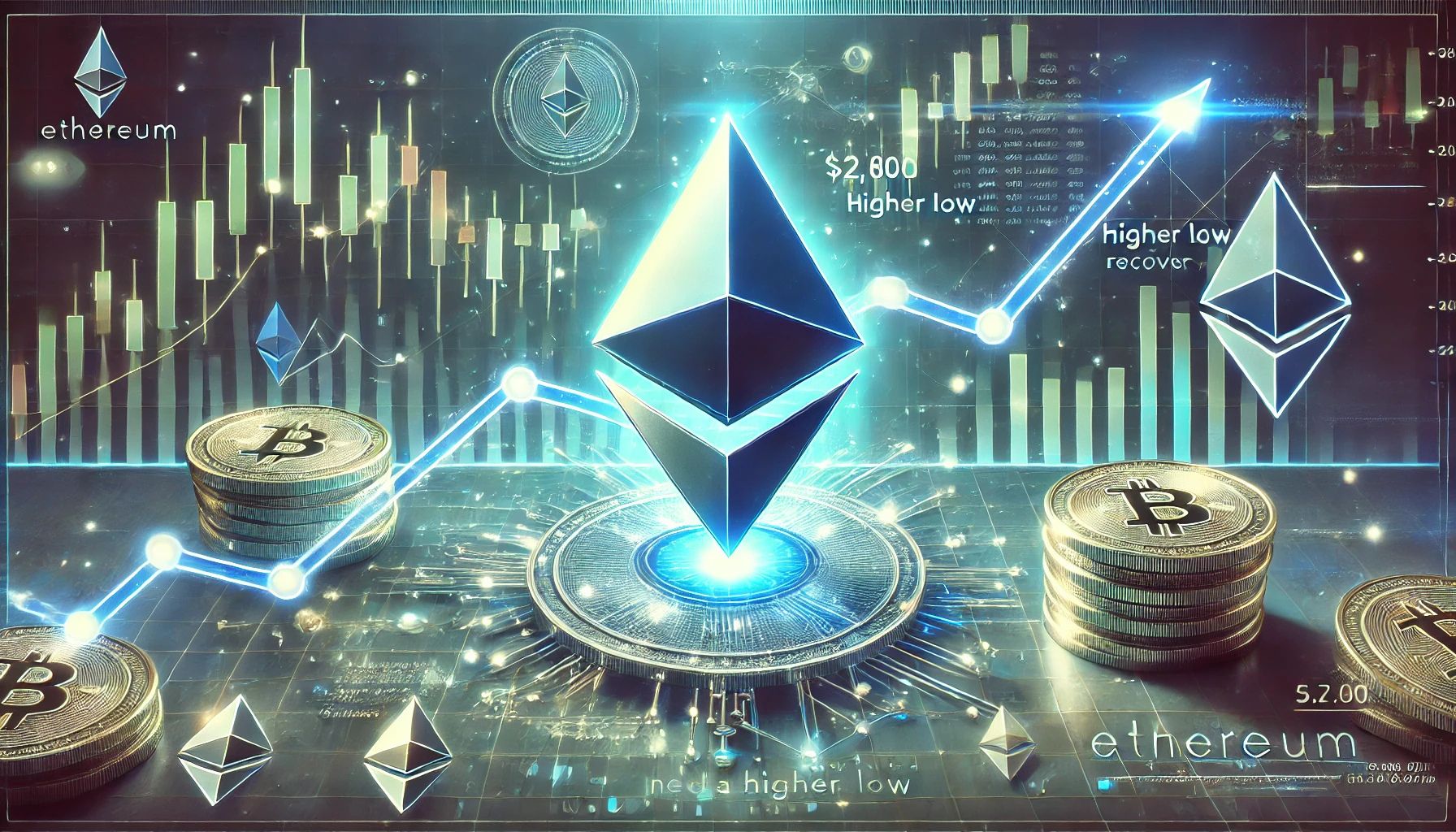Ethereum застрял ниже $ 2800 Сопротивление - быки нуждаются в более высоком уровне для восстановления