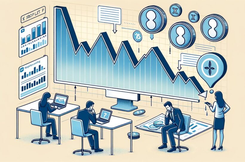 Xrp цена оценивается ниже - продавцы будут оттолкнуть ее дальше?