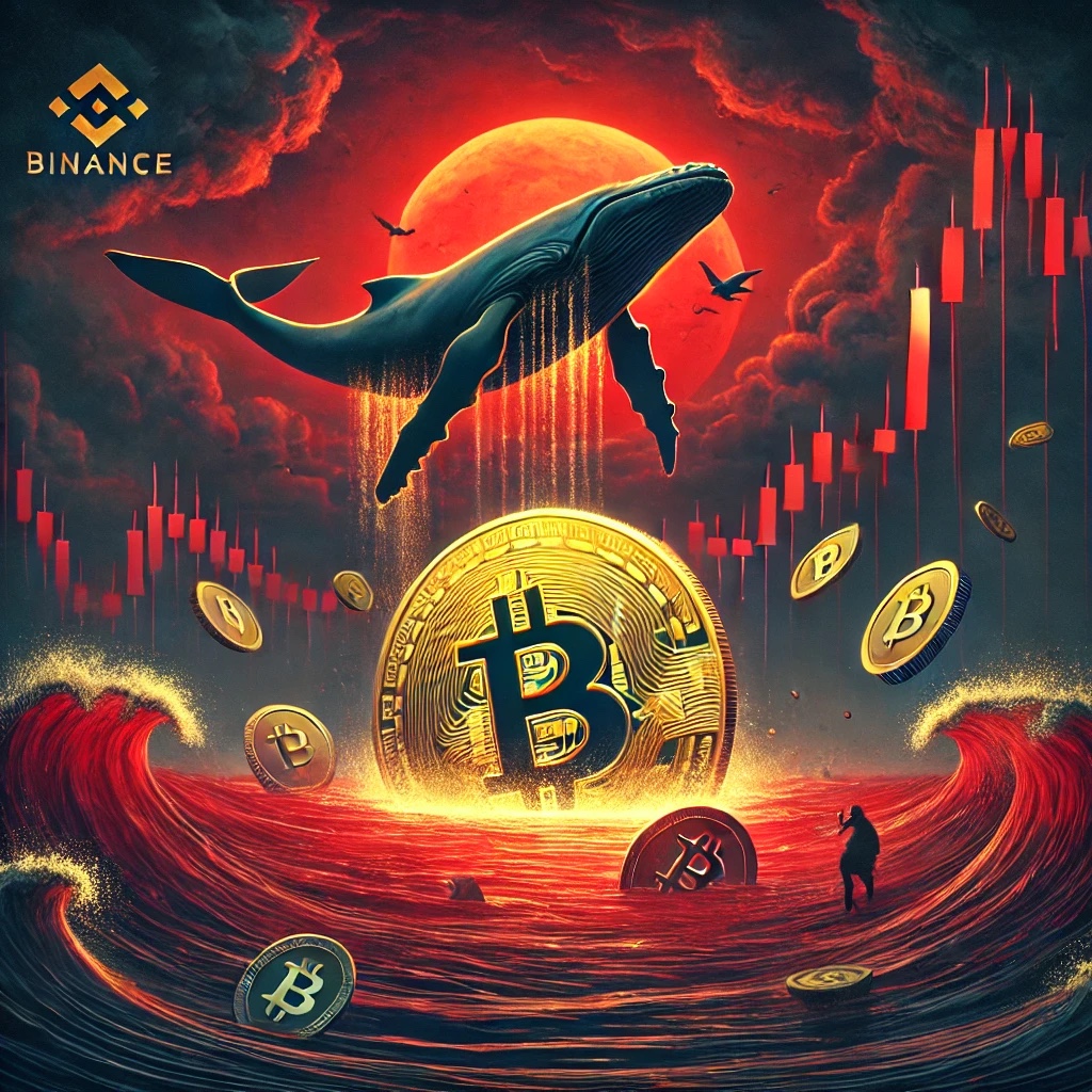 Binance Whales выкупает биткойн падает - еще более недостатки?