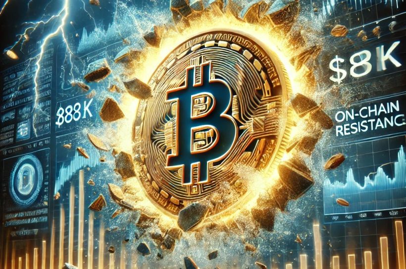Биткойн проталкивает 88 тысяч долларов на фоне роста волатильности и зон сопротивления на цепь