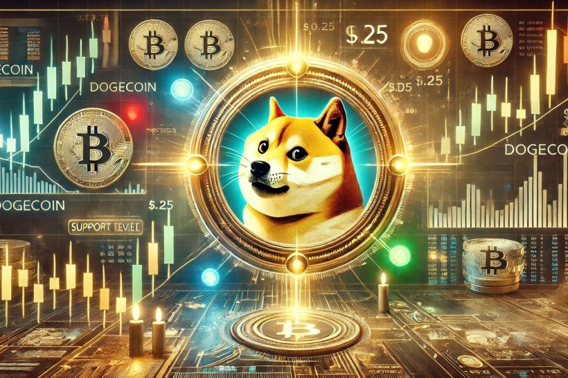 Dogecoin имеет критический уровень поддержки - могут ли быки восстановить 0,25 доллара?