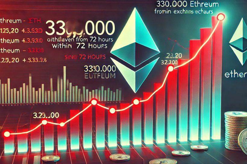 330 000 Ethereum, снятый с обменов за 72 часа - сжатие снабжения?