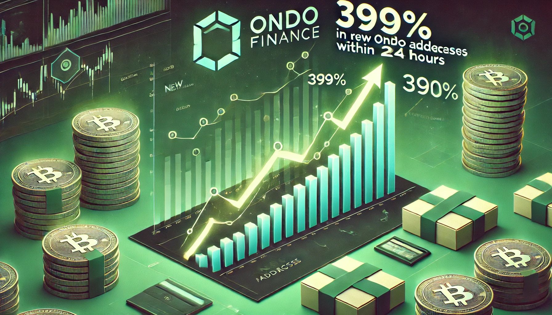 New Ondo обращается к росту 390% за 24 часа - признак растущего интереса в Finance Ondo