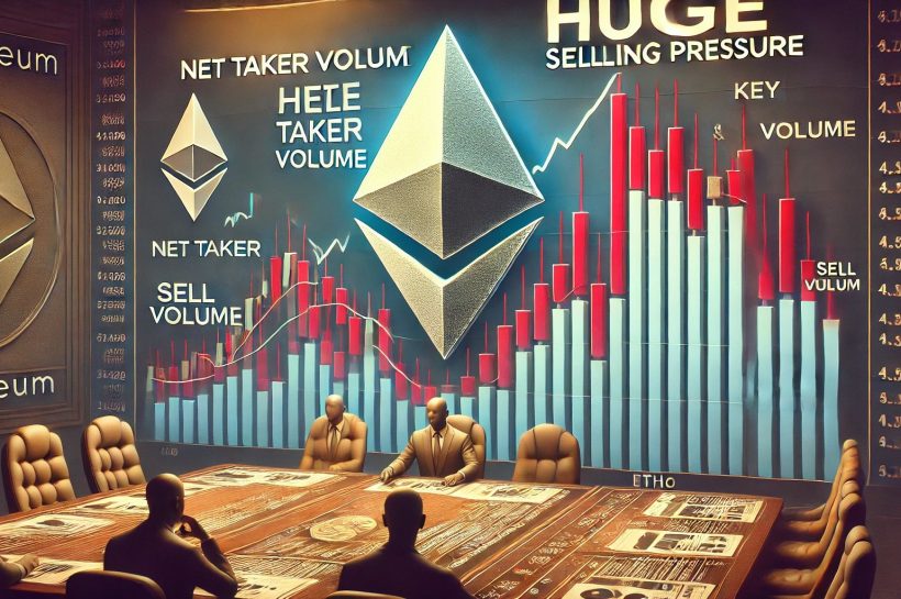 Ethereum net Taker Tolum Signals огромное давление продаж - могут ли быки удерживать ключевые уровни?