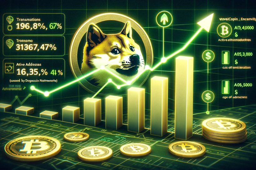 Деятельность сети Dogecoin увеличивает 47% в месяц - что дальше для Doge?