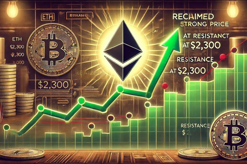 Ethereum Reclaims реализовал цену - быки сталкиваются с сильным сопротивлением на уровне 2300 долларов США.