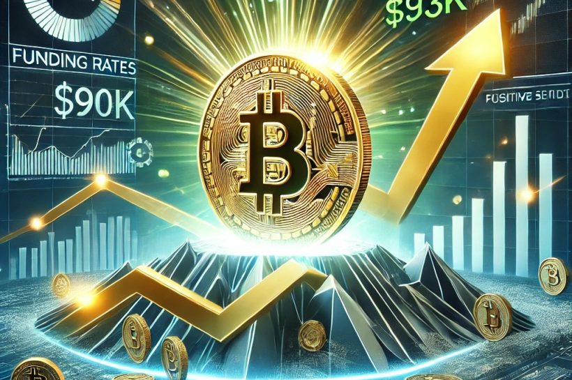 Биткойн восстанавливает 90 тыс. Долл. США, а ставки финансирования указывают на импульс до 93 тыс. Долл. США