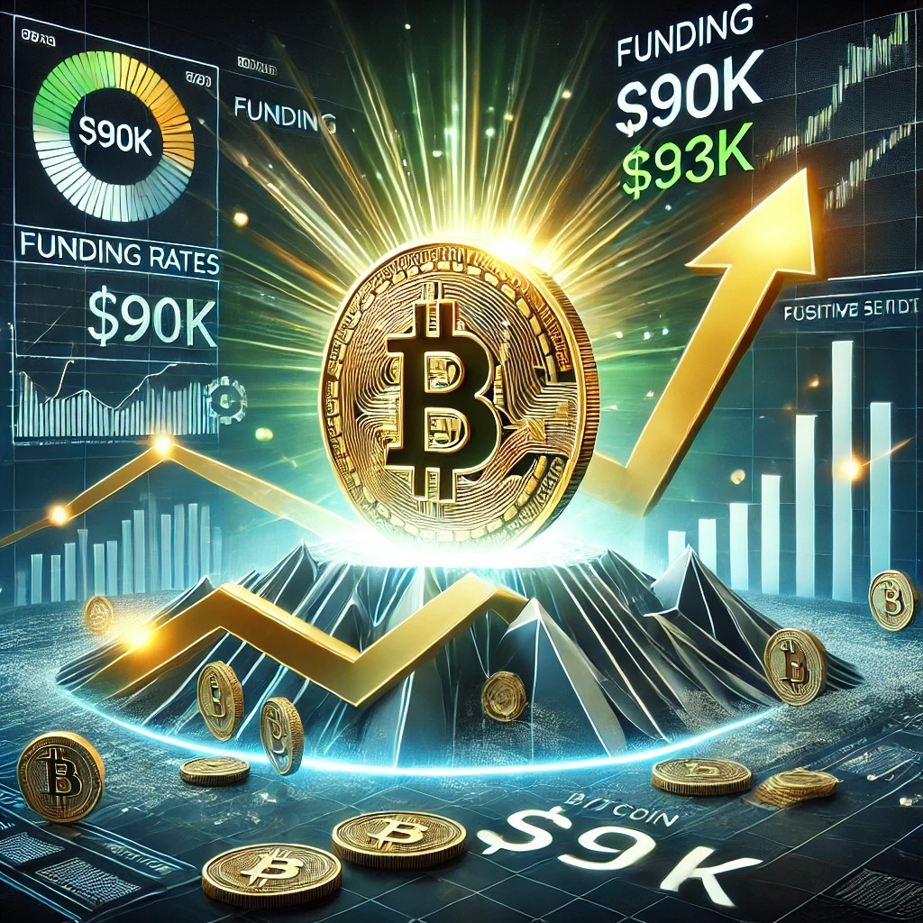 Биткойн восстанавливает 90 тыс. Долл. США, а ставки финансирования указывают на импульс до 93 тыс. Долл. США