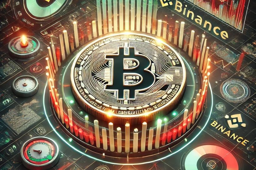 Метрики биткойнов на Binance Show Shift, который может предшествовать рынку сжатие