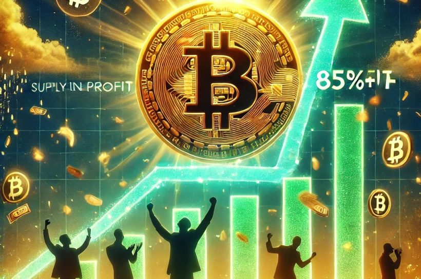 Поставка биткойнов в прибыли увеличивается выше на 85% - в Euphoria устанавливается?