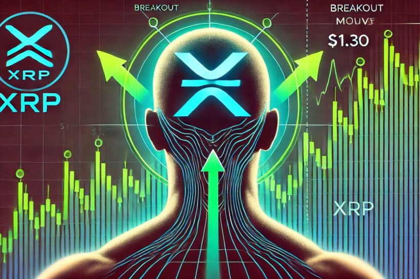 XRP вырывается из схемы с головой и плечами-глаза движутся к $ 1,30